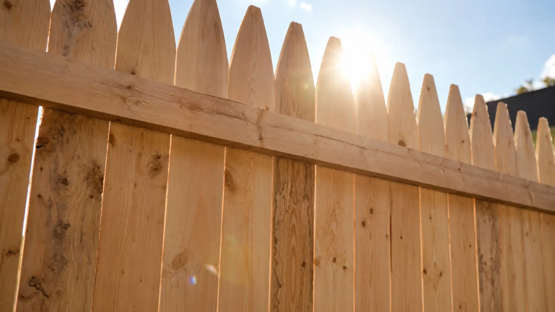 Custom-built cedar privacy fence by Semper Fi Fencing in Northwest Arkansas